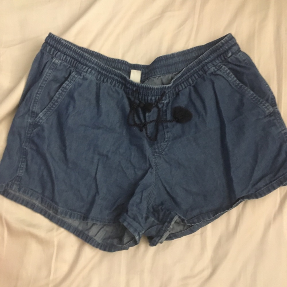 “Denim” shorts